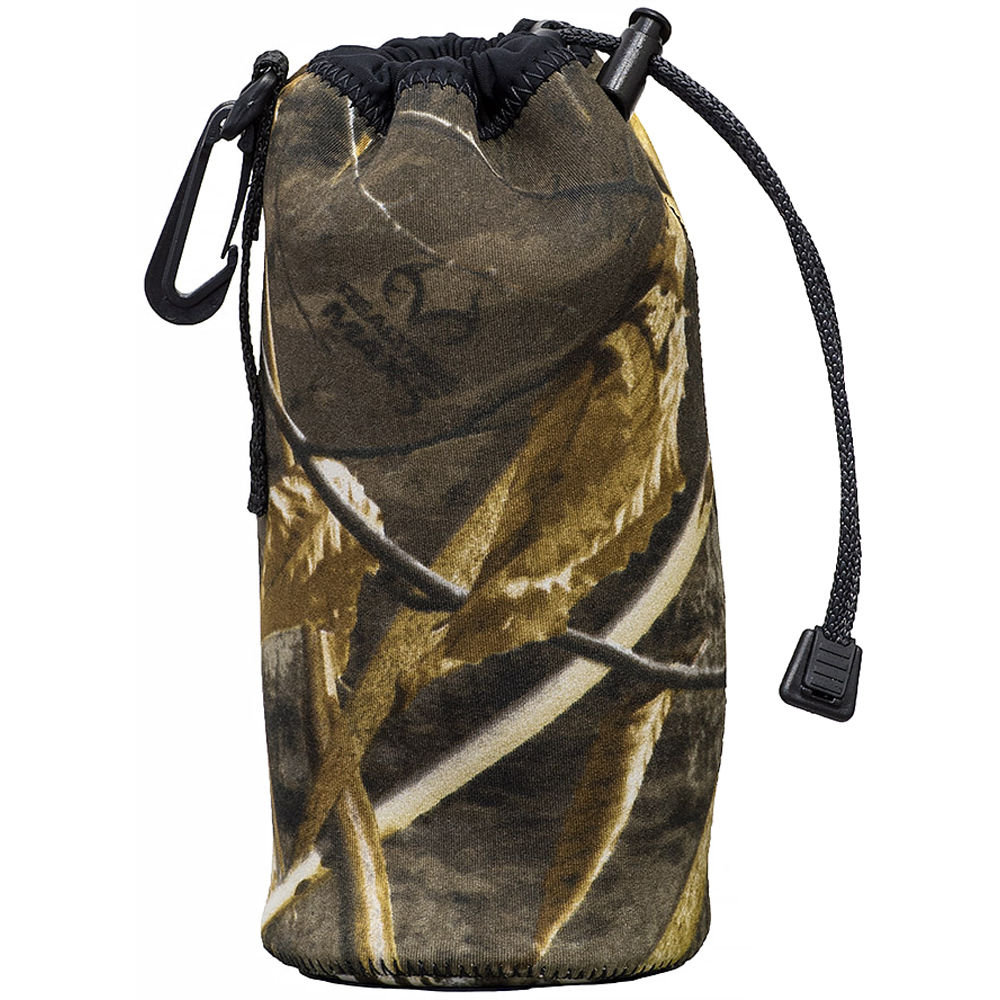 LensCoat Camouflage Neoprene Camera Lens Pouch Cover Protection X Small lclpxsm5 Realtree Max5