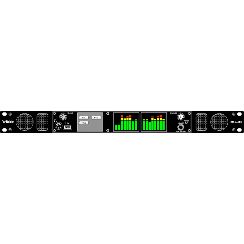 rack audio monitor