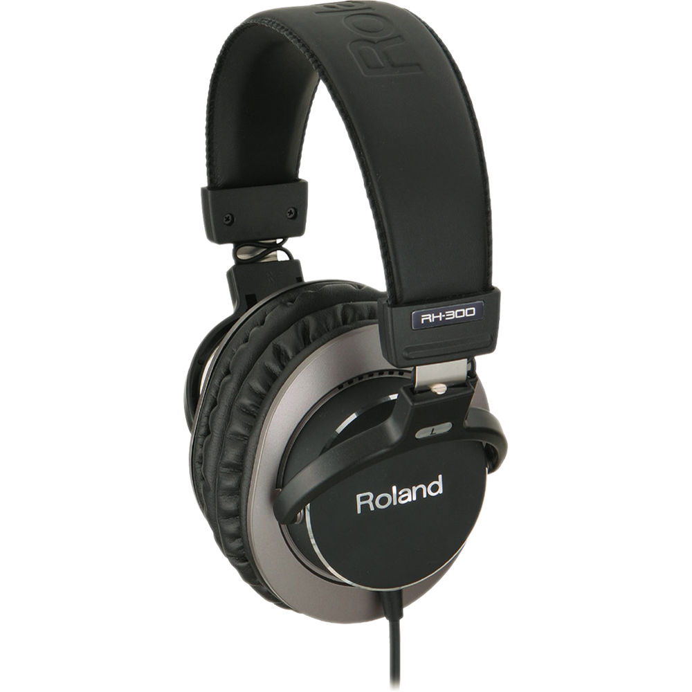 Roland Rh 300 Circumaural Stereo Studio Headphones Rh 300 B H