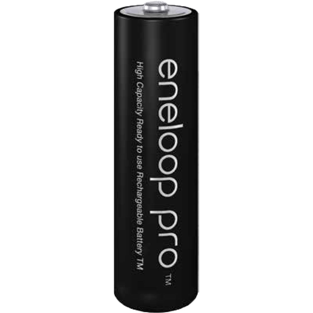 Eneloop Pro AA NiMH 2550mAh Min. 2450mAh Rechargeable Battery Pack of 2