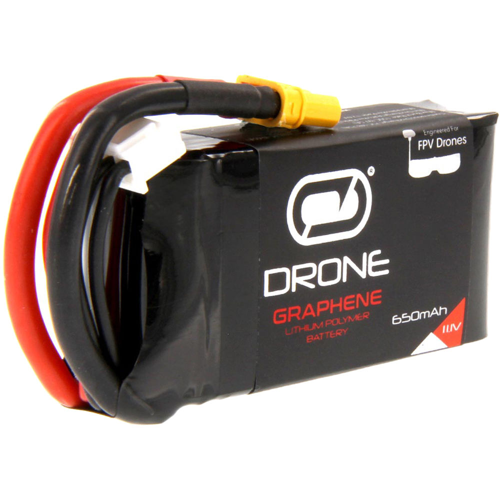 Venom Graphene 75C 3S 650mAh 11.1V Drone Racing LiPo Battery with XT30 Plug