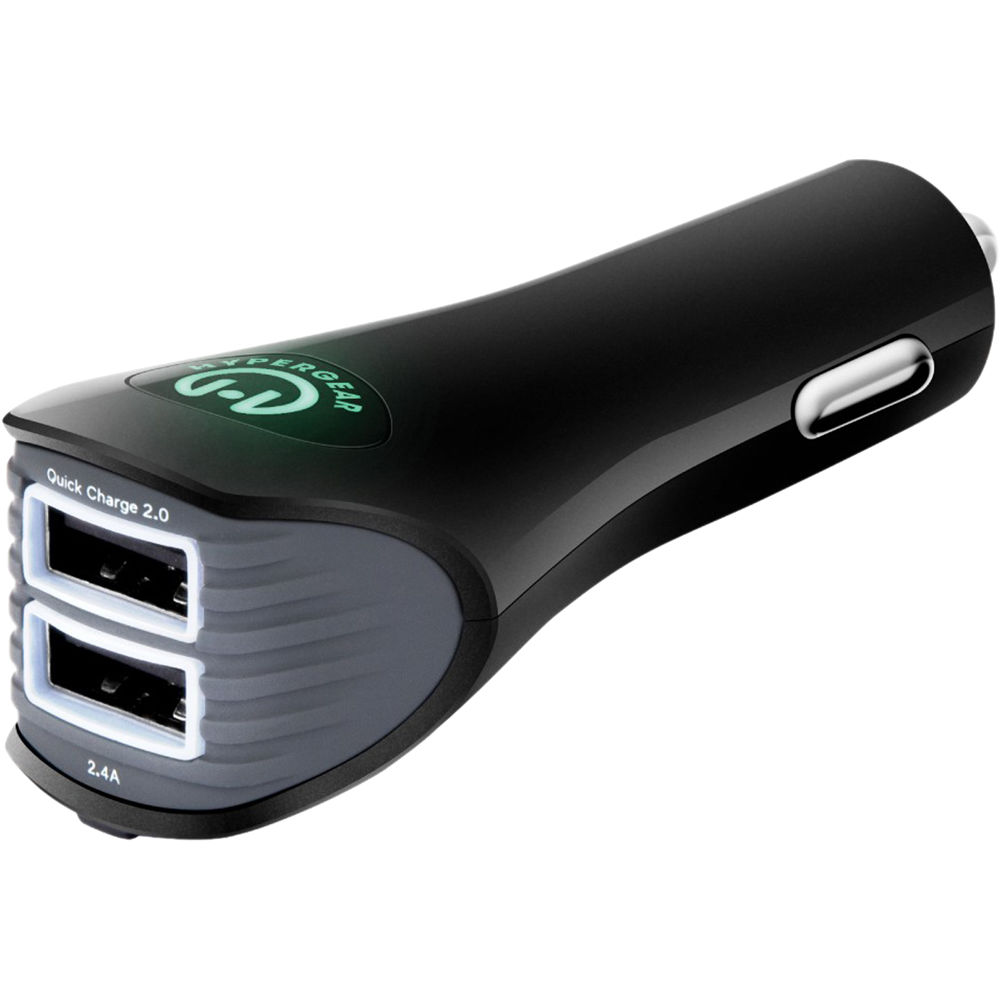 HyperGear Adaptive Dual USB Rapid Charger with Micro USB Cable HyperGear Adaptive Dual USB Rapid Charger with Micro USB Cable