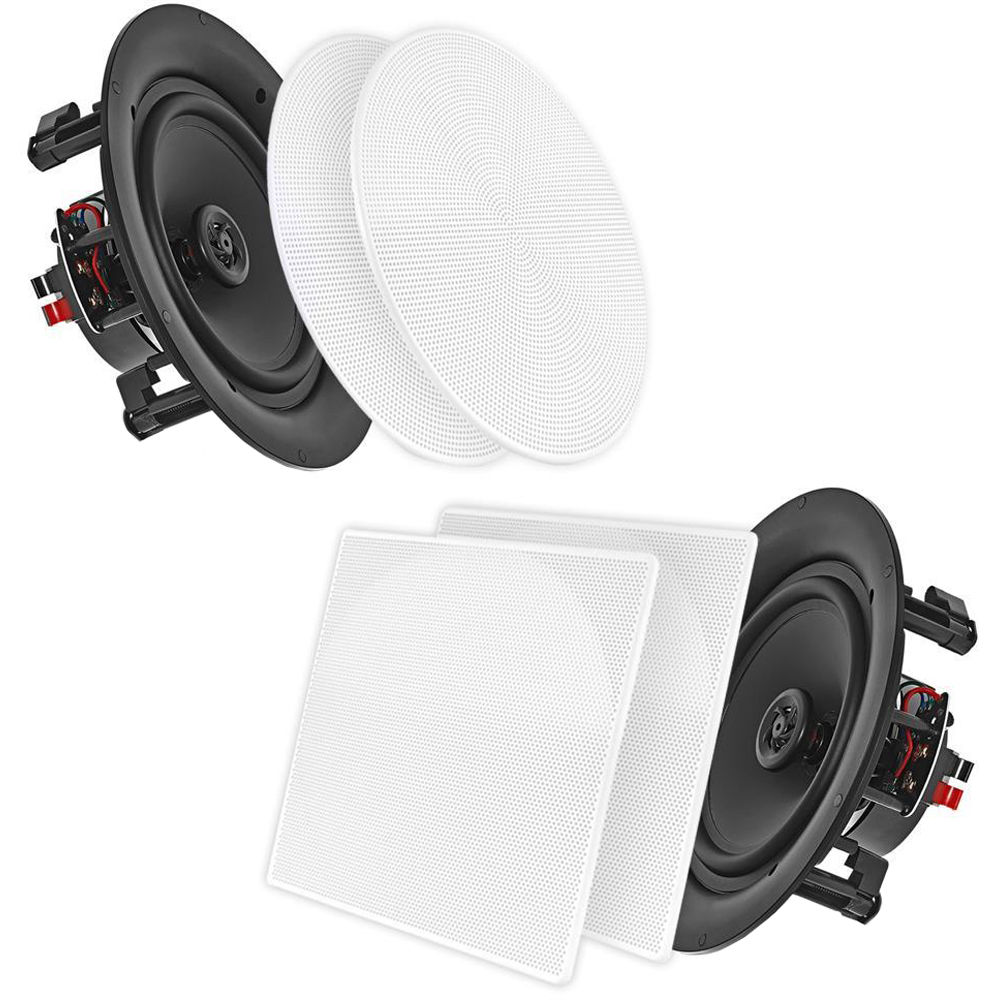 Pyle Pro 10 In Wall In Ceiling 250w Stereo Pdic106 B H