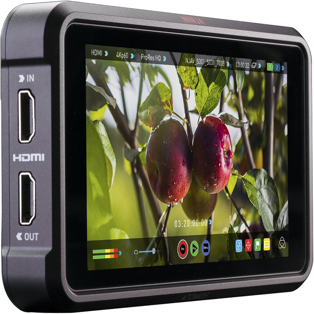 Atomos Ninja V 5 4k Hdmi Recording Monitor Atomnjav01 B H Photo