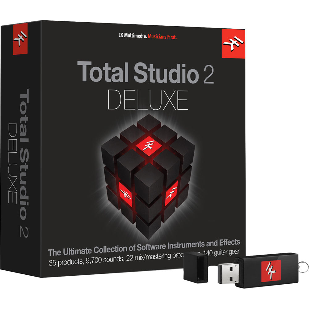 Ik Multimedia Total Studio Bundle 2 Deluxe Ik Tb2del Hcd In