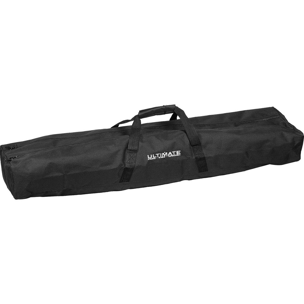 black Ultimate Support Bag 90D Tote Bag For Two TS Series Speaker Stands
