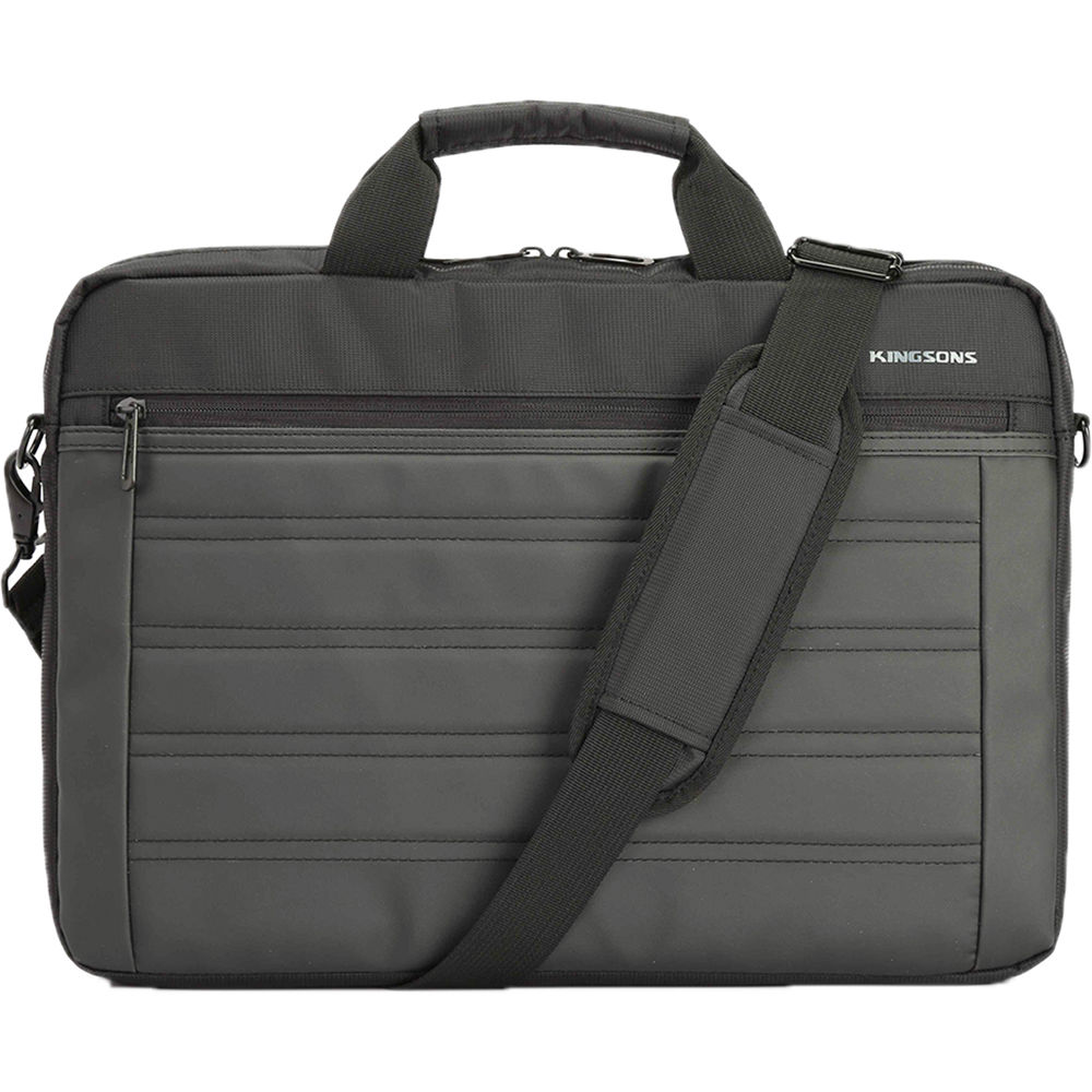 black laptop shoulder bag