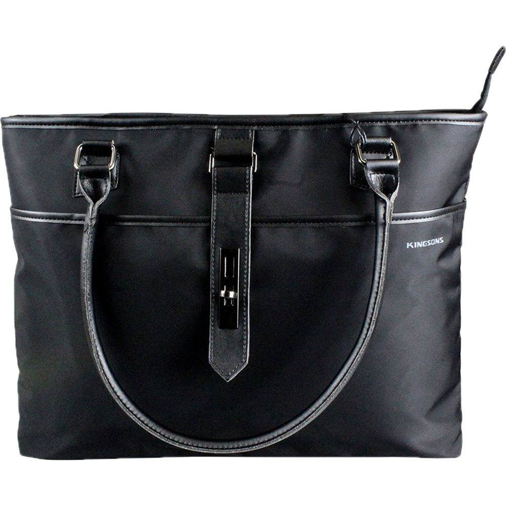 black laptop shoulder bag