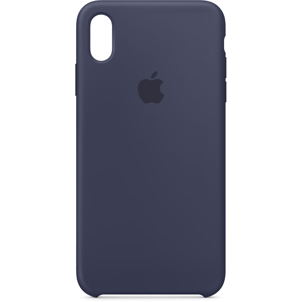 Apple Iphone Xs Max Silicone Case Midnight Blue Mrwg2zm A B H