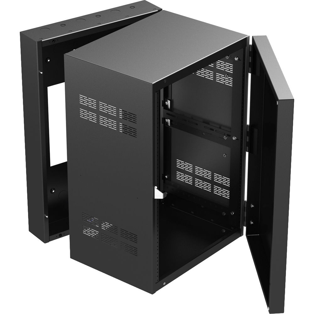 Atlas Sound 316 15 300 Series Standalone Wall Cabinet Rack