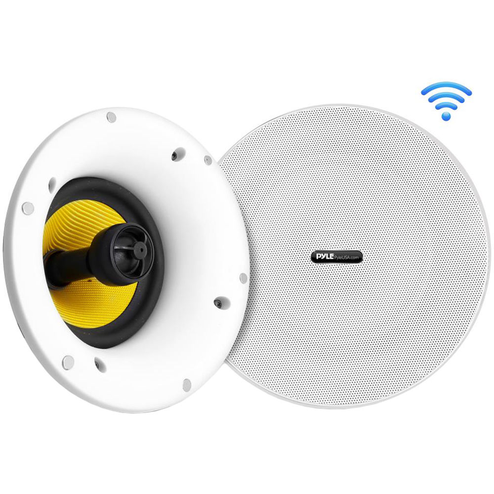 Pyle Pro 240w Home In Wall In Ceiling 5 25 Speakers With Bluetooth Wi Fi Pair