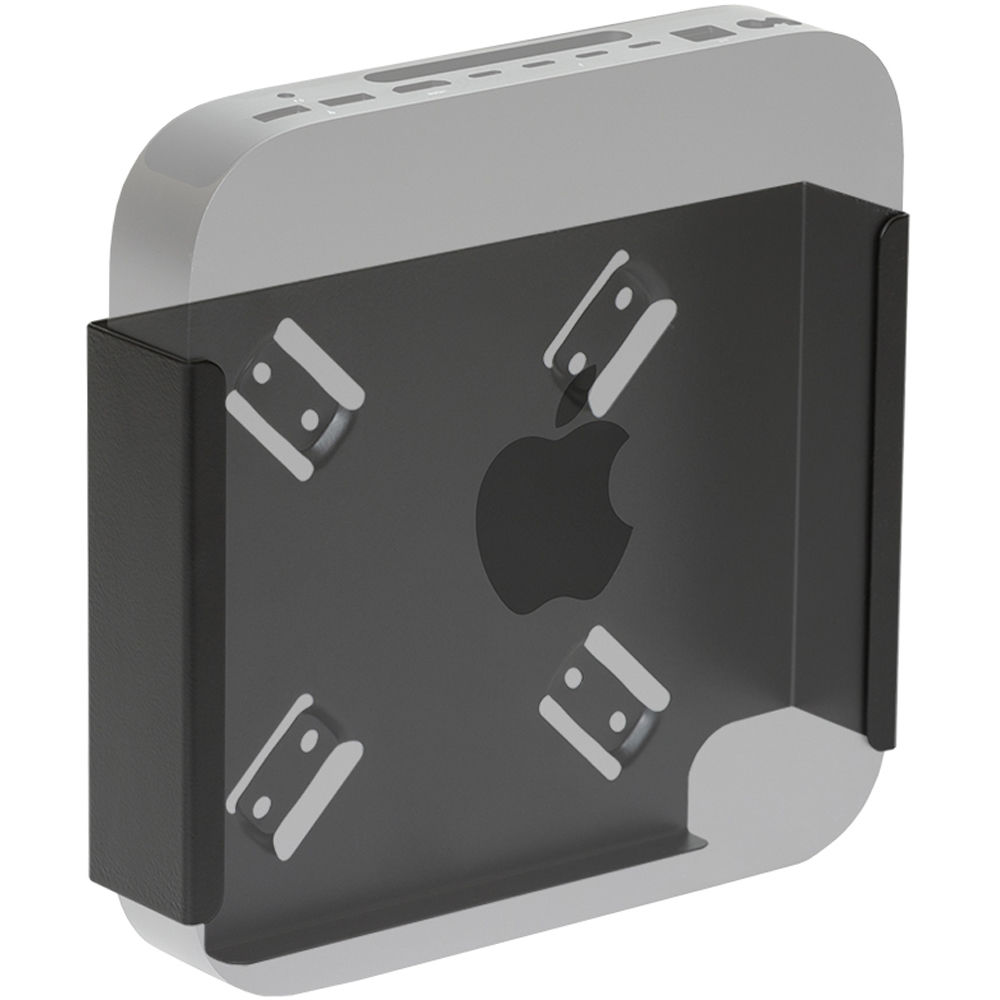 Hideit Mounts Miniu Wall Mount For Apple Mac Hideit Miniu Black