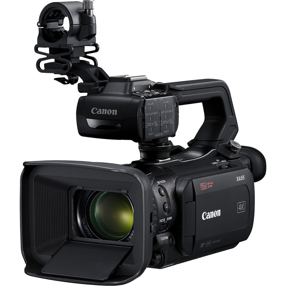 Canon XA55 UHD 4K30 Camcorder with Dual 