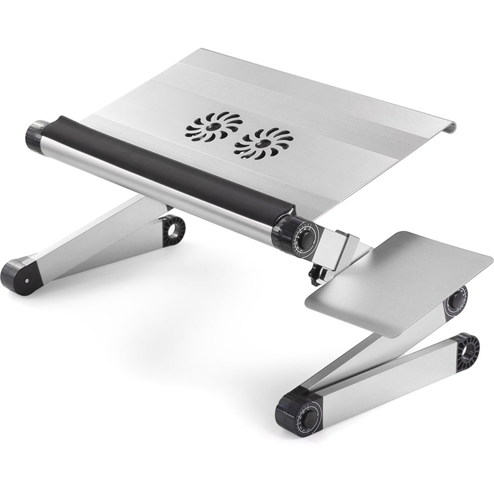 Photo 1 of Uncaged Ergonomics WorkEZ Cool Laptop Stand (Silver)