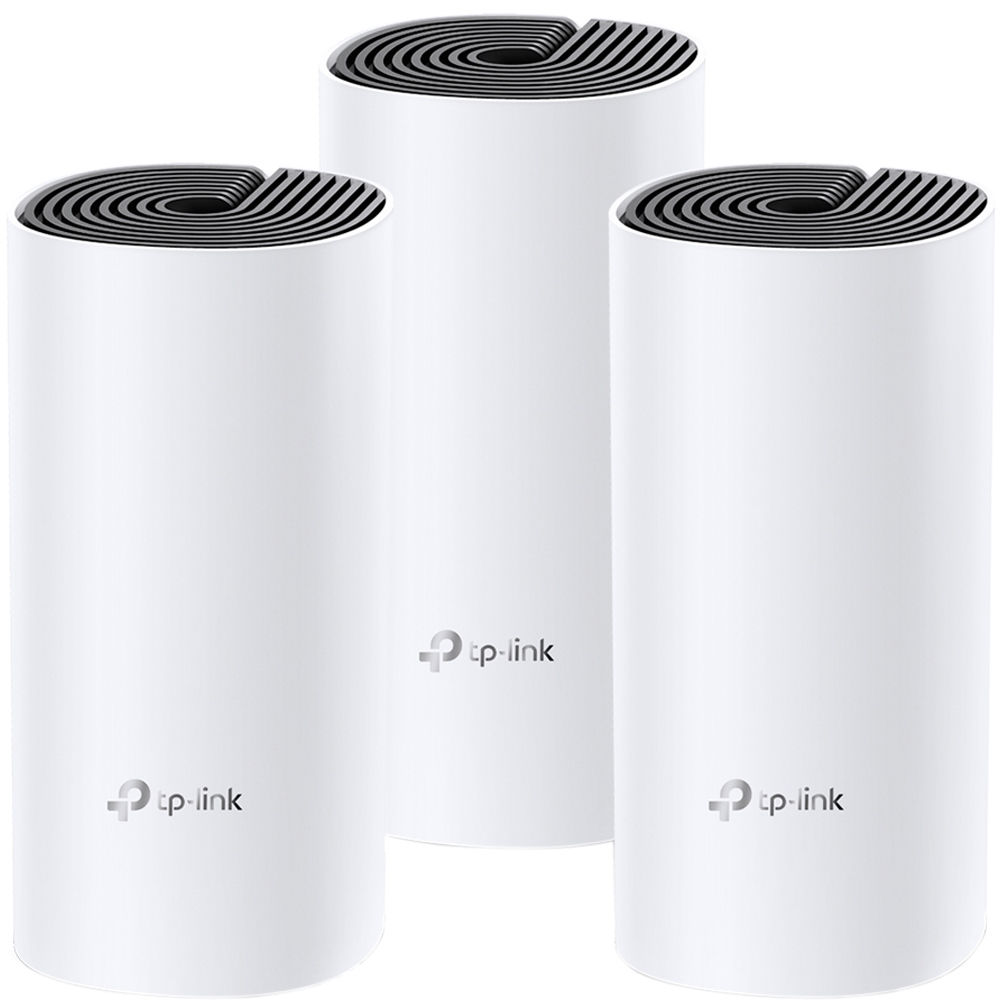 Image result for TP-Link Deco M4 Whole Home Mesh Wi-Fi System, Pack of 3