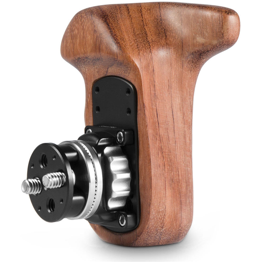 Smallrig Wooden Handgrip With Bolt On Mount Right Hand 2083b