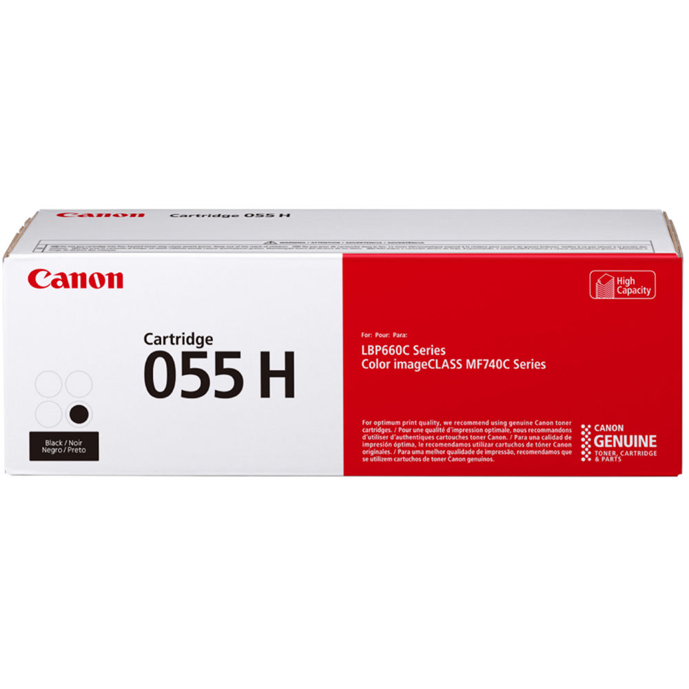 Photo 1 of Canon 055 High-Capacity Black Toner Cartridge