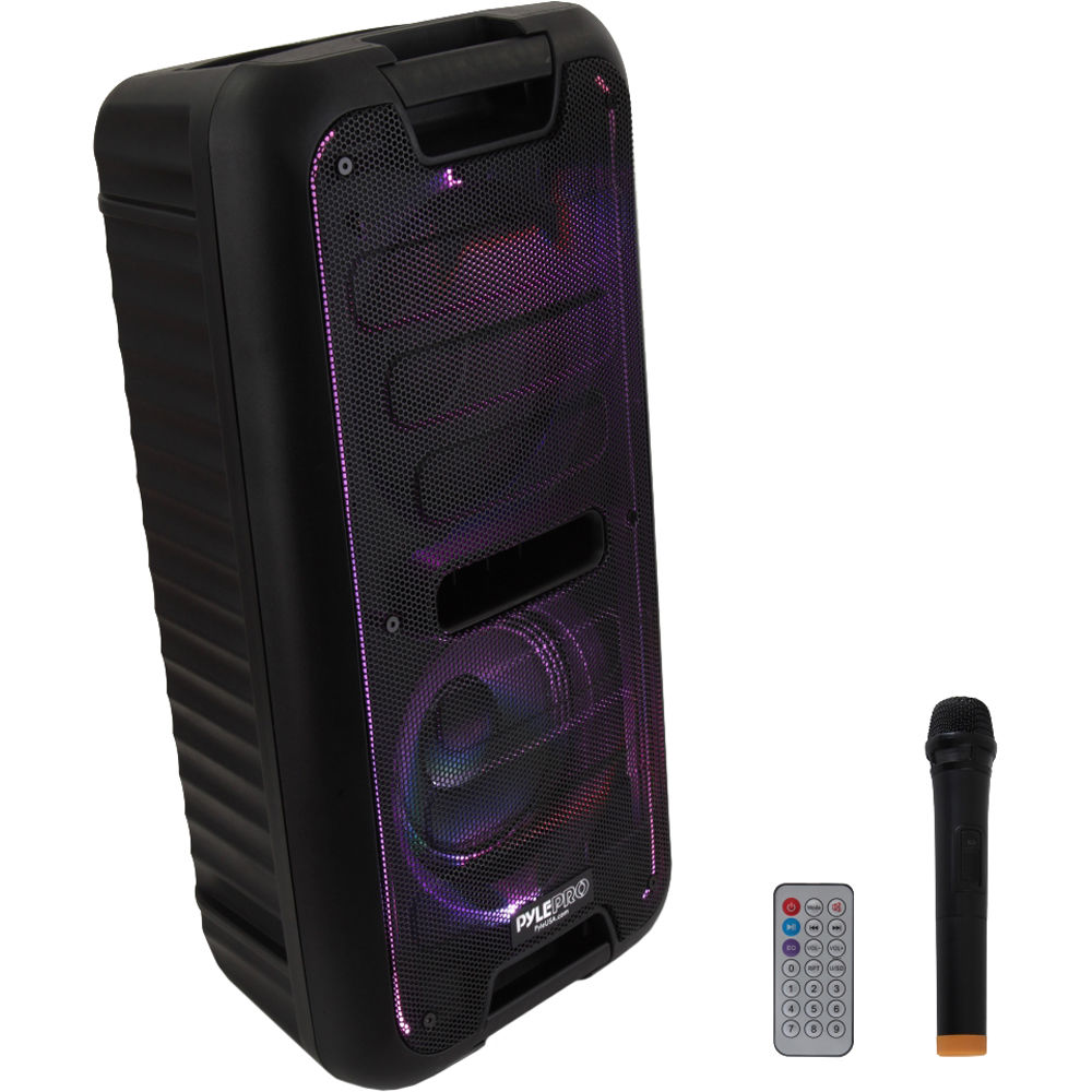 pyle wireless portable bluetooth speaker