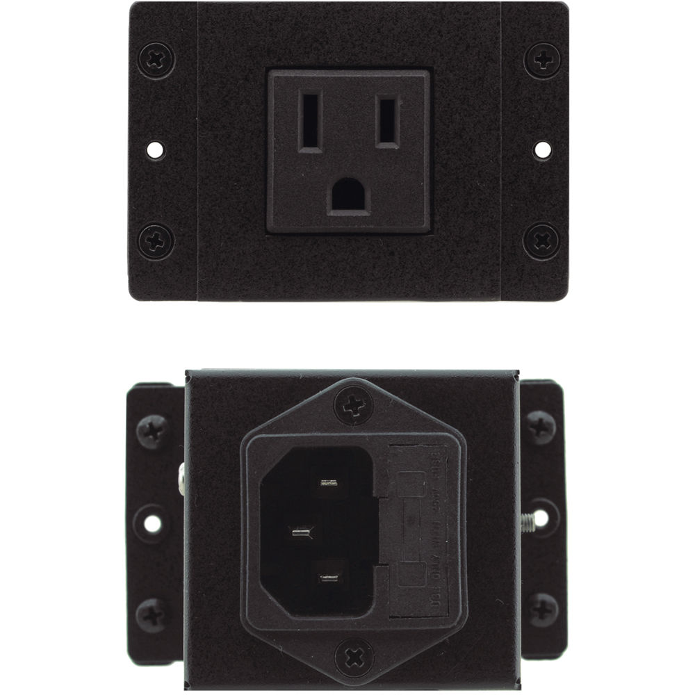 Kramer TBUS Two Charging USB Socket Black