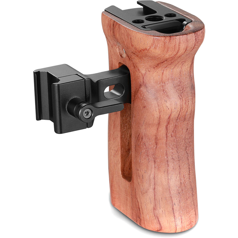 Smallrig Wooden Side Handle With Nato Clamp 2187b B H Photo Video