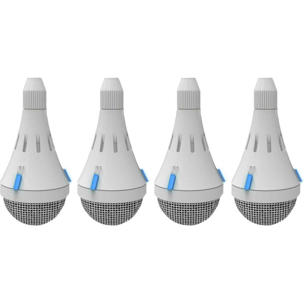 Clearone Ceiling Microphone Array Dante Bundle 930 6200 412 W D