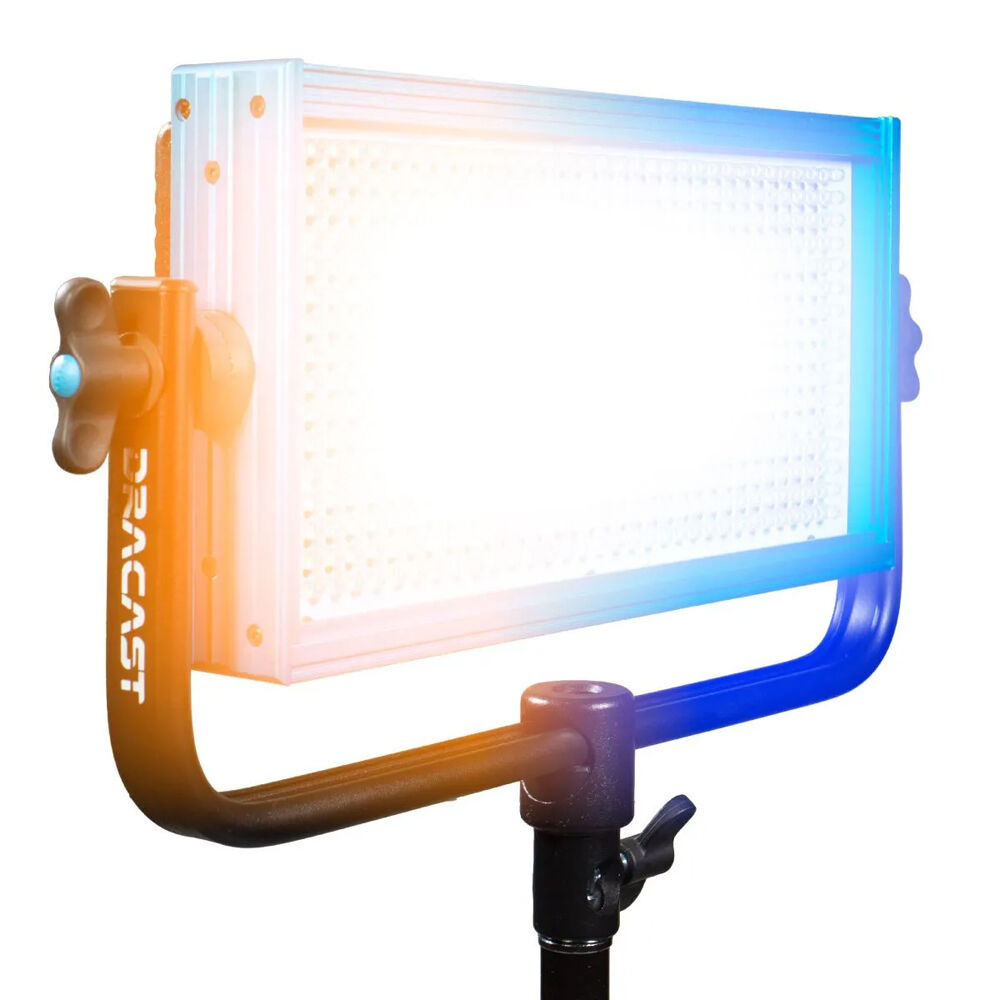 Dracast Led500 Pro Bi Color Led Light With V Mount Dr Led500 Bv