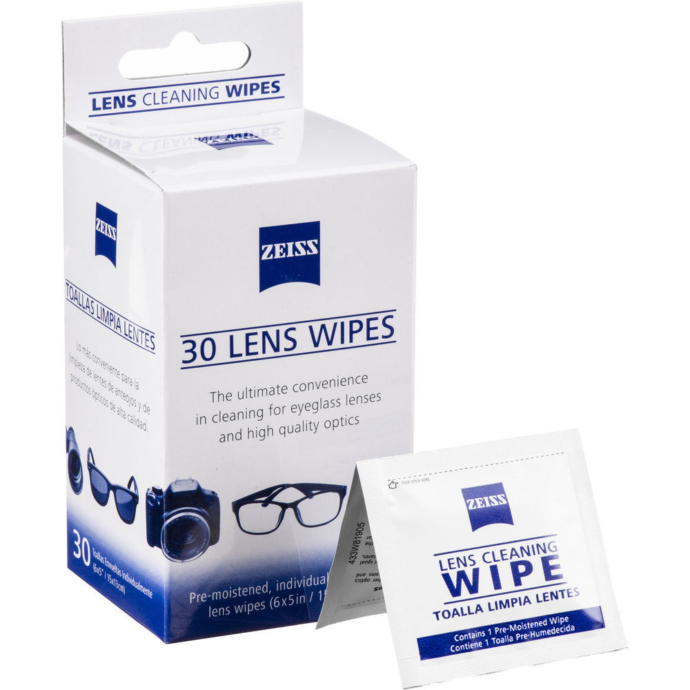Zeiss lens cleaning wipes - 30 ct (662834501612)