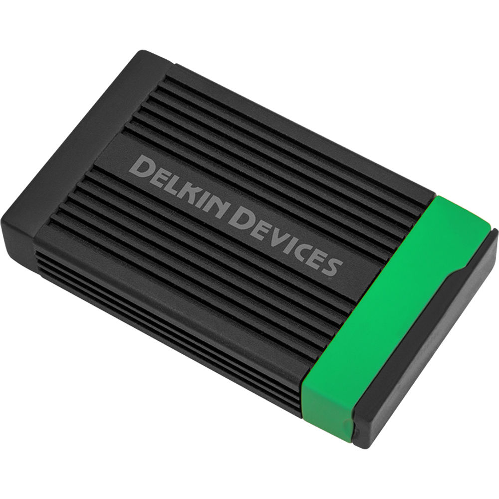 Delkin Appareils USB 3.1 Gen 2 CFexpress Lecteur de Carte m/émoire Vitesse de Transfert de 10 Go//s.