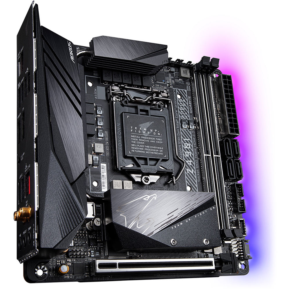 Gigabyte Gigabyte Z490i Aorus Ultra Lga 10 Z490 I Aorus Ultra