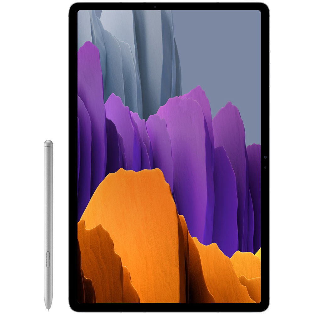 Image result for Samsung 12.4" Galaxy Tab S7+ 8GB 256GB Tablet Wi-Fi Only Mystic Silver