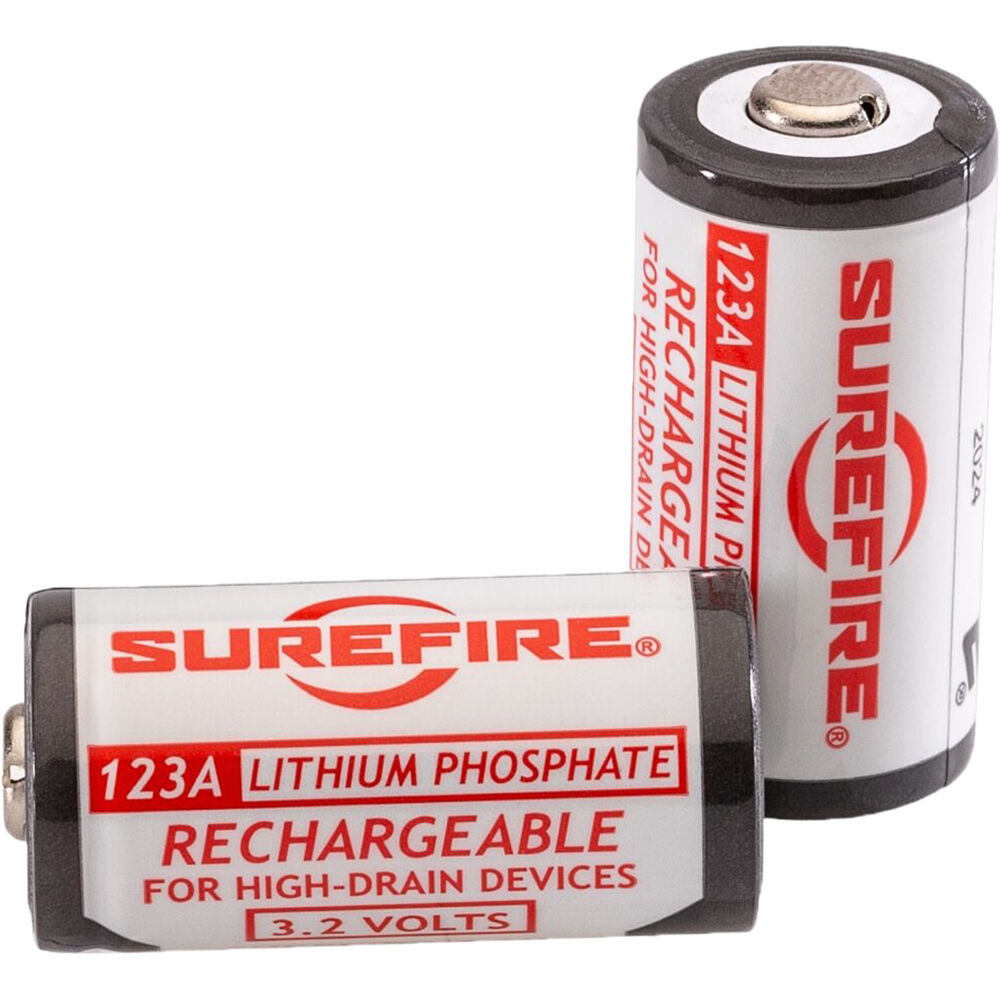 SureFire 123A Rechargeable Lithium 