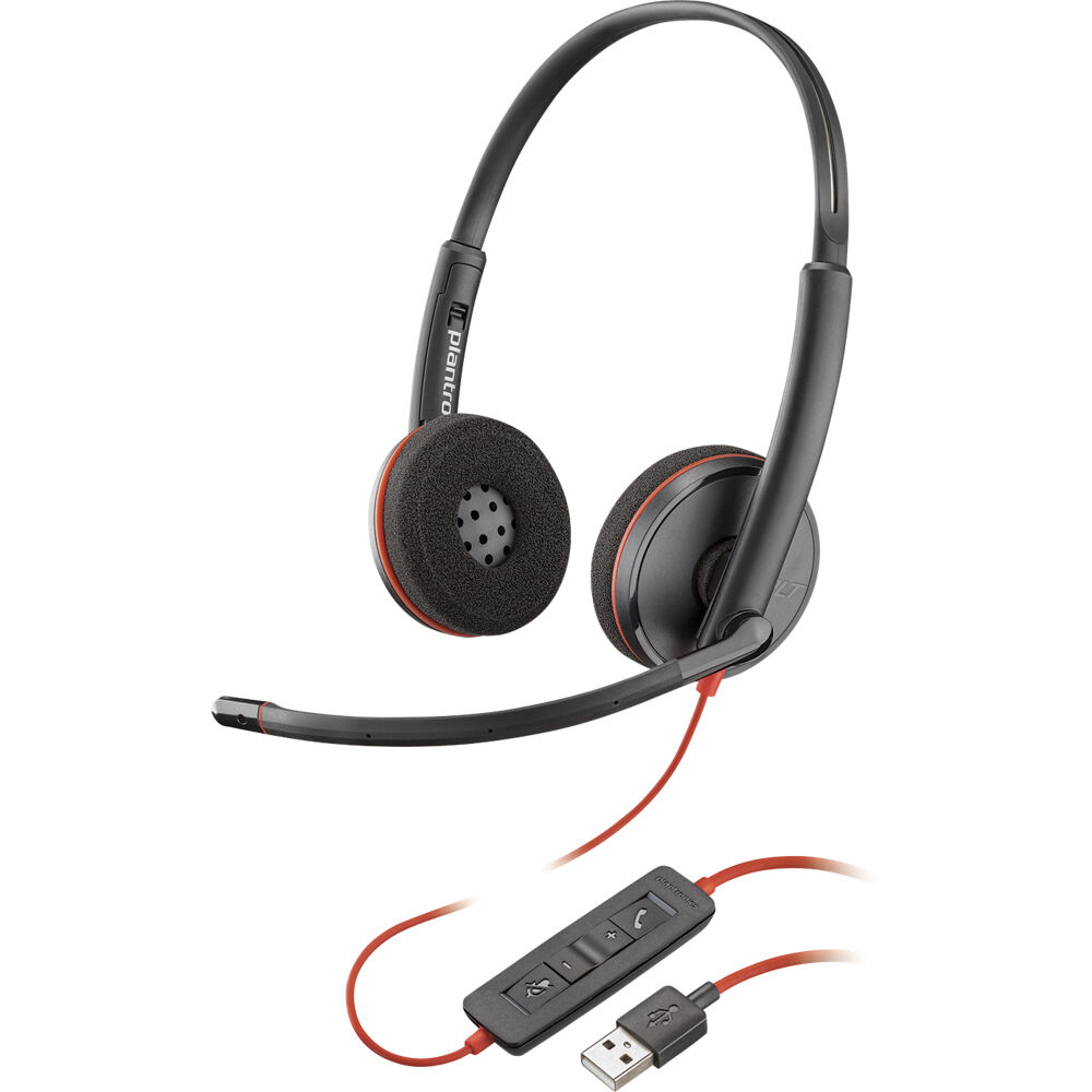 plantronics blackwire c225 stereo headset