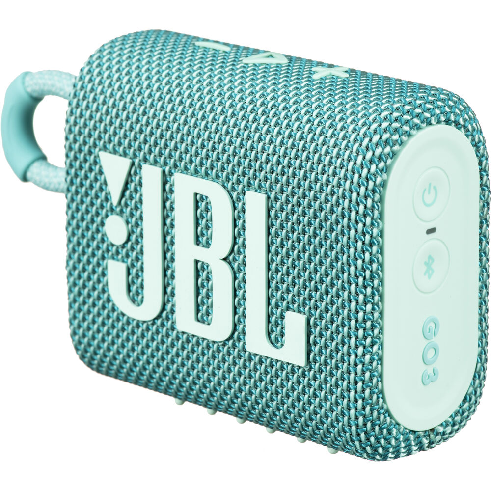 Jbl Go 3 Portable Bluetooth Speaker Teal Jblgo3tealam B H