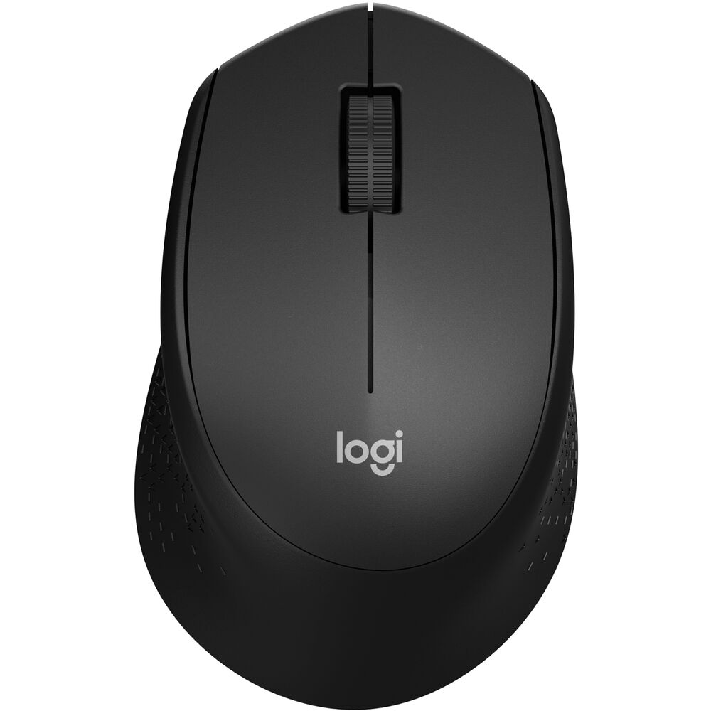 Photo 1 of * MISSING USB PORT* Logitech M330 Silent Plus Wireless Mouse (Black)