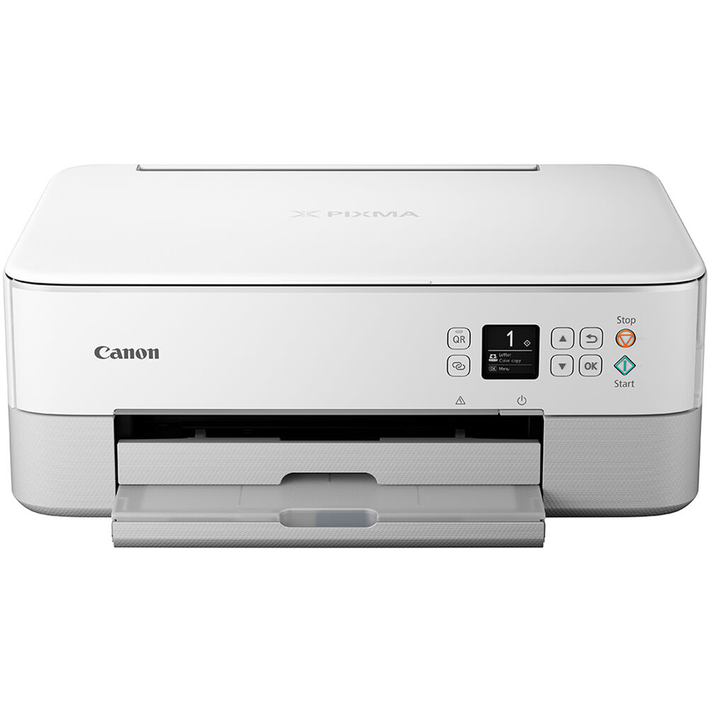 Photo 1 of Canon PIXMA TS6420a Wireless Inkjet All-In-One Color Printer (White)