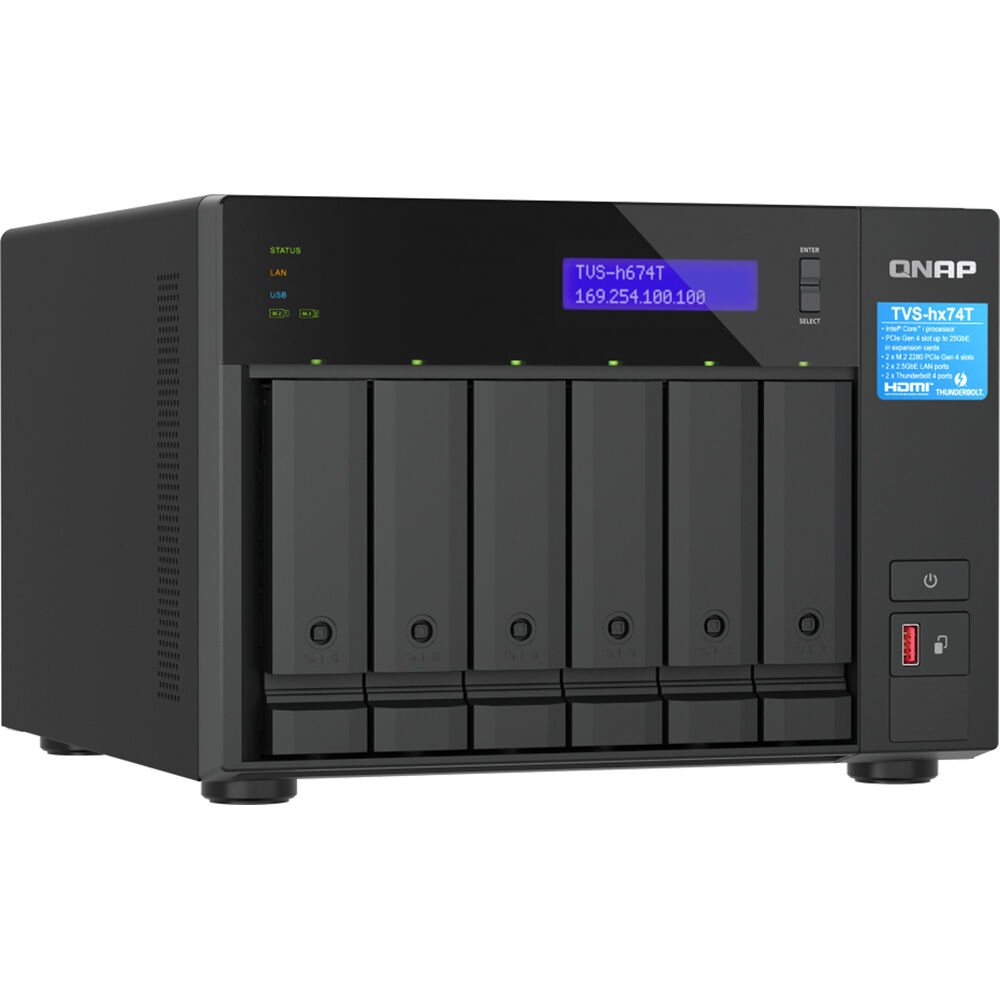 Photo 1 of QNAP TVS-h674T 6-Bay NAS Enclosure