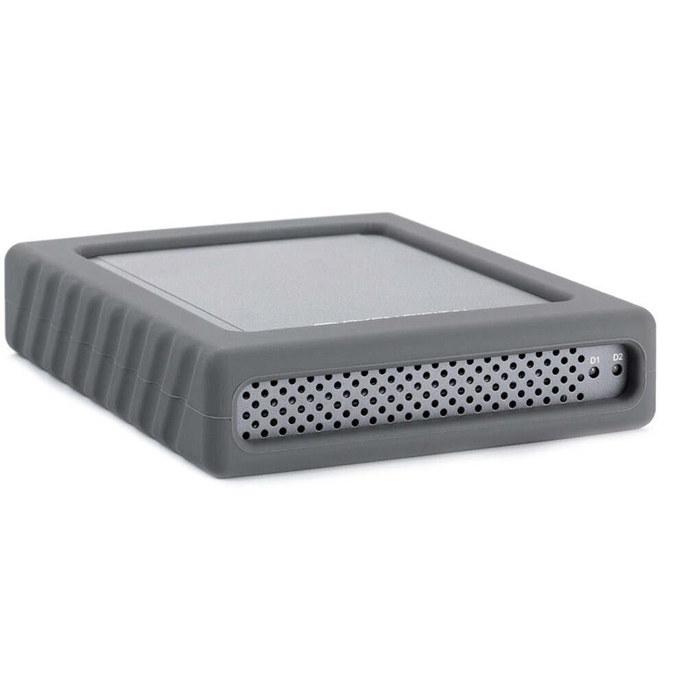 Photo 1 of Oyen Digital MiniPro RAID V4 10TB 2-Bay USB-C 3.2 Gen 2 Portable Hard Drive & RAID Array (2 x 5TB)