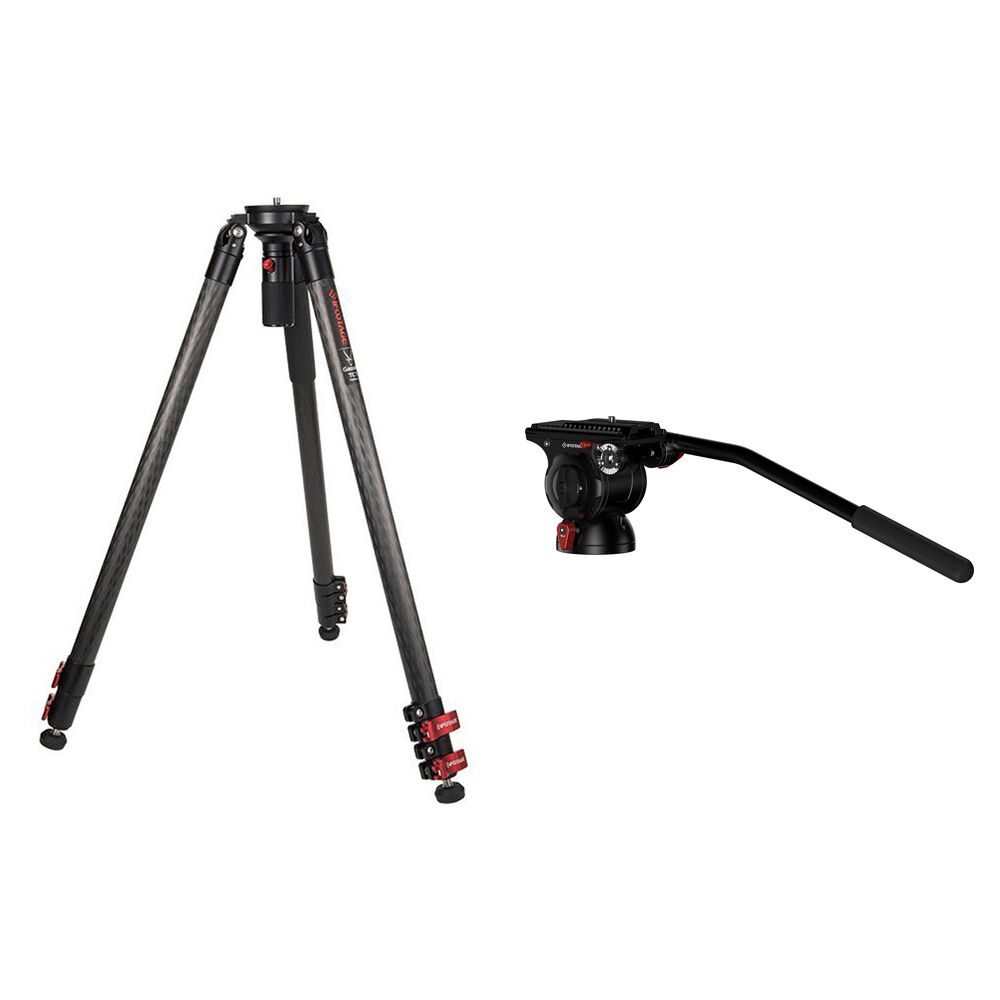 Photo 1 of iFootage Gazelle TC7 Fastbowl Carbon Fiber Tripod + Komodo K5S Fluid Head Kit