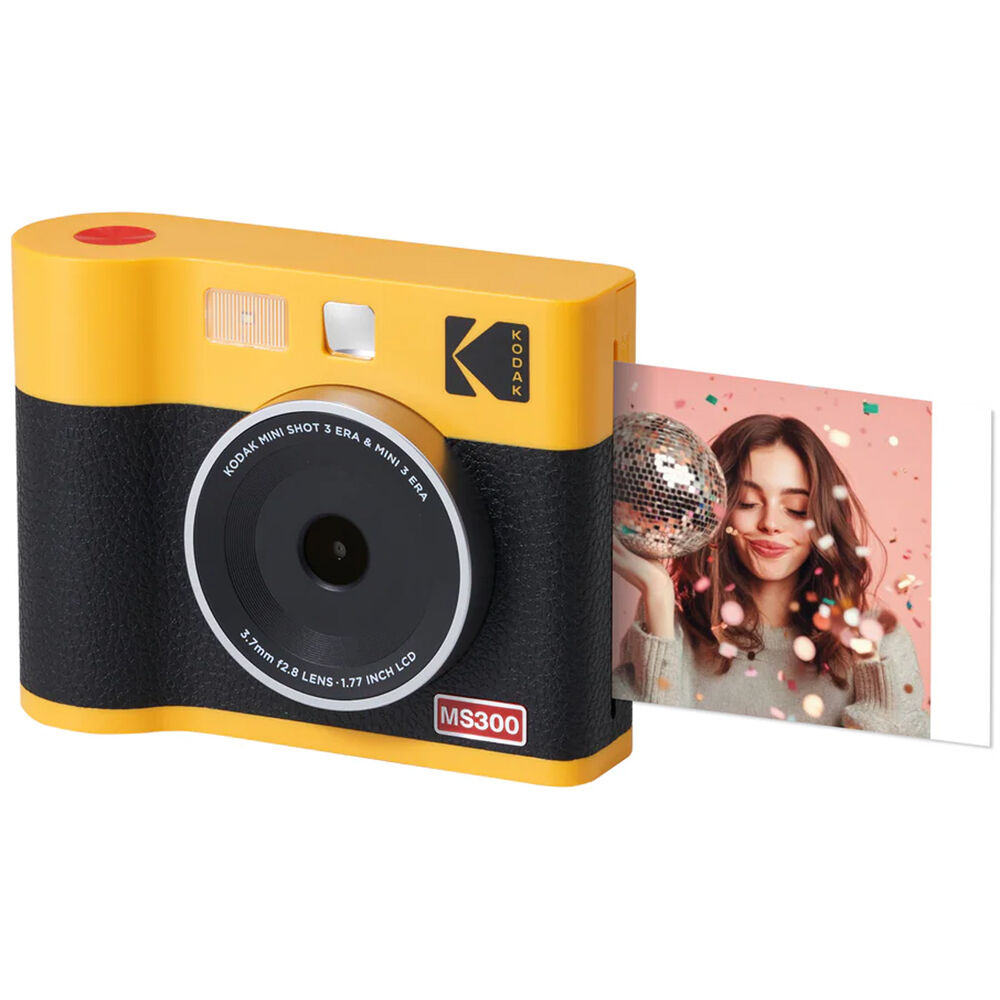 Máy ảnh Kodak Instant Cam Mini 3 ERA MS300 | Vàng Đen | Chính hãng — ảnh 2