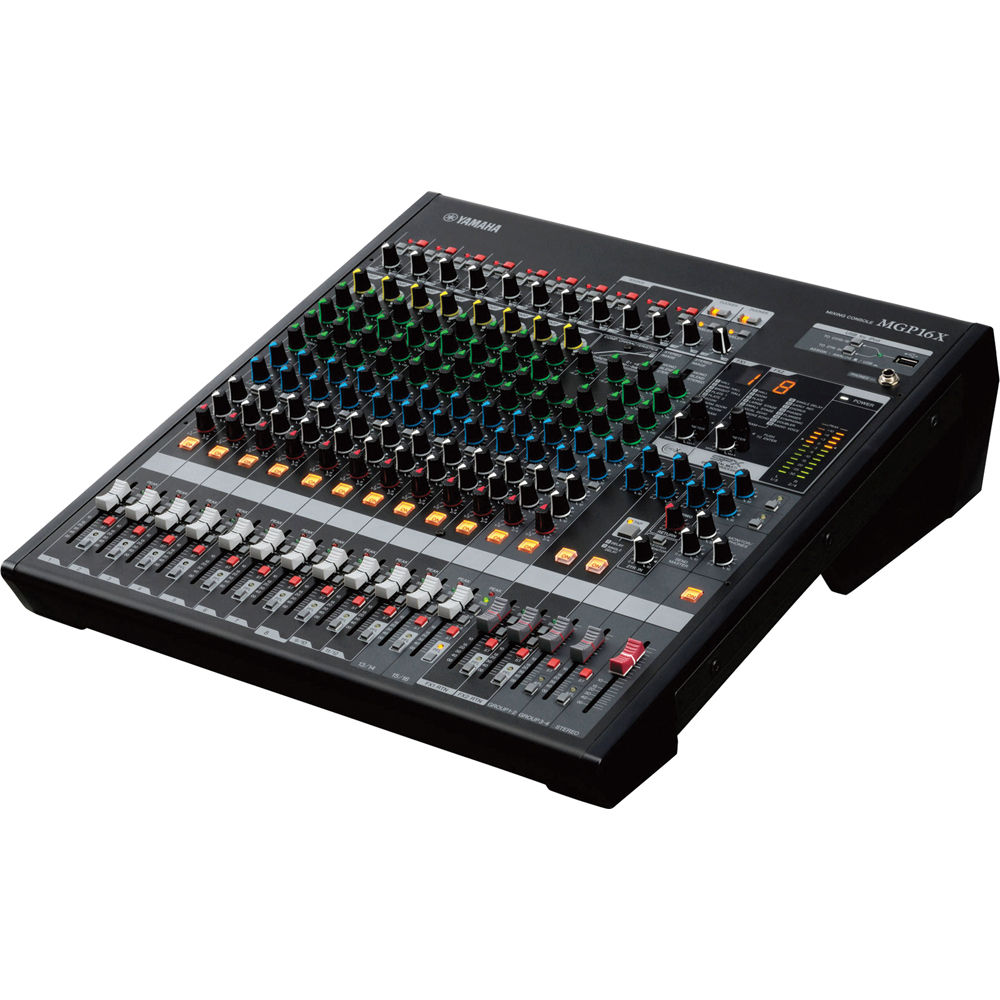 Yamaha Mgp16x 16 Channel Premium Mixing Console Mgp16x B H Photo