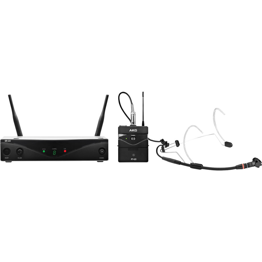 Akg Acoustics Wms420 Head Set Band A Wireless Microphone System (885038036340)
