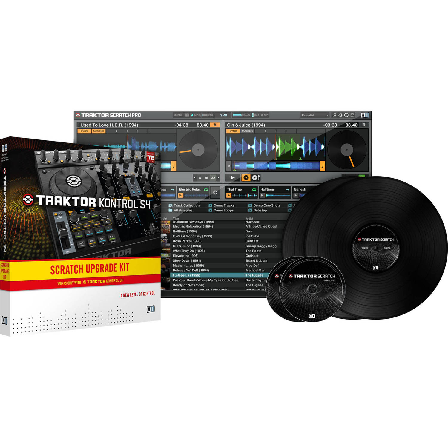 Native Instruments Traktor Scratch Pro 2 Dj Software B H