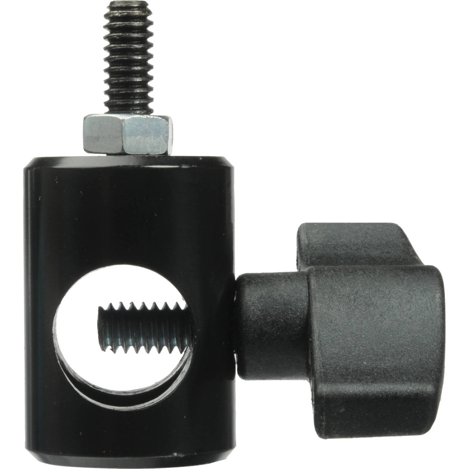 Impact Short Double Male Hex Head with 1//4-20 and 3//8 Threads for Super Clamps 2 Pack