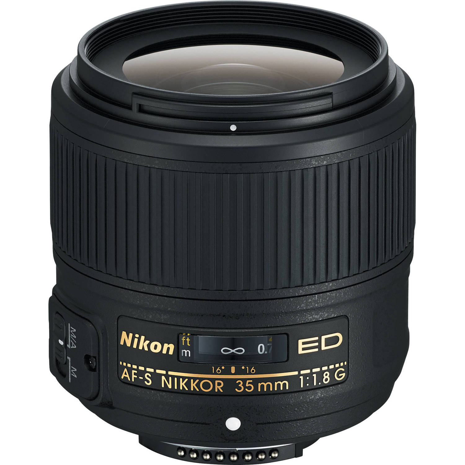 Nikon Af S Nikkor 35mm F 1 8g Ed Lens 2215 B H Photo Video