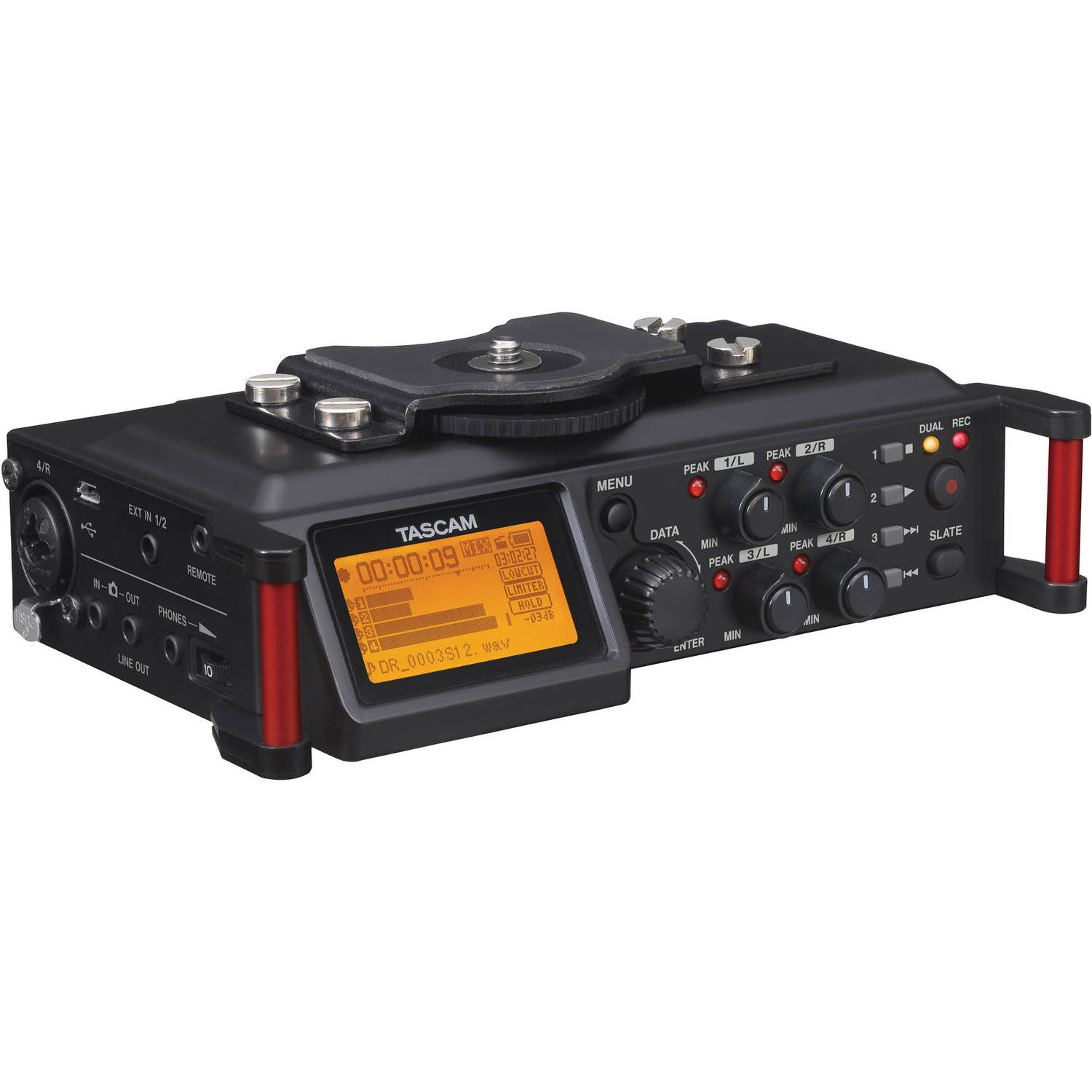 Tascam Dr 70d 6 Input 4 Track Multi Track Field Recorder