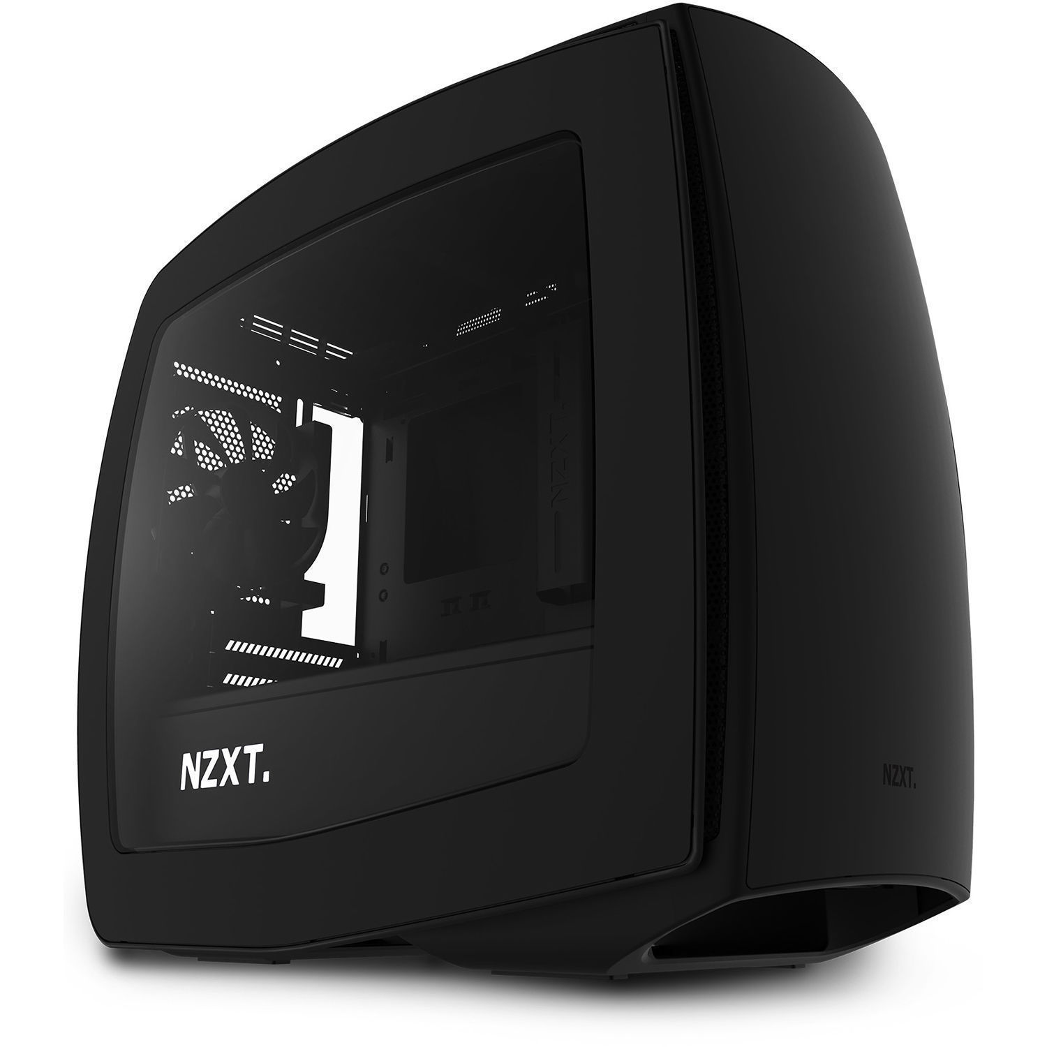 NZXT Manta Mini-ITX Case (Window, Matte Black) CA-MANTW-M1 B&amp;H