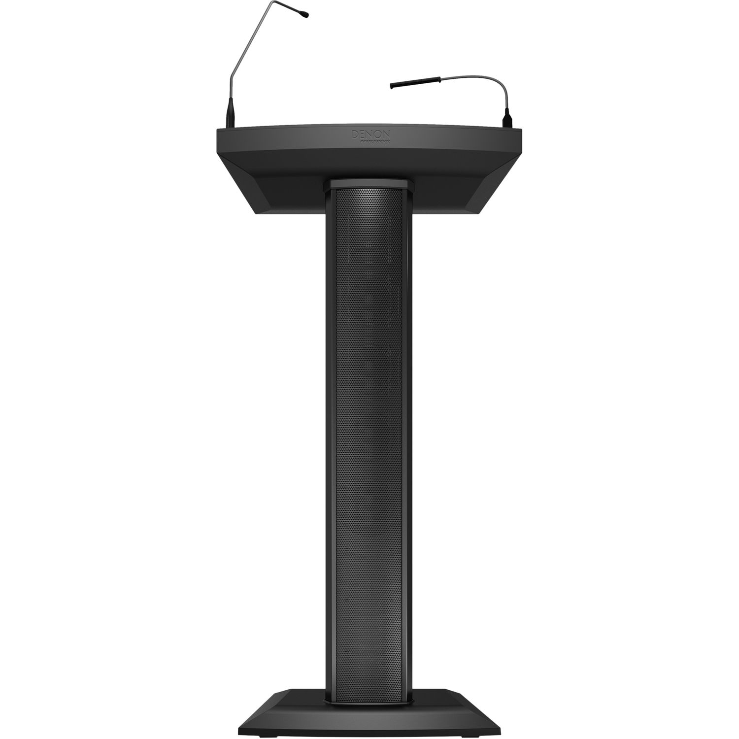 denon lectern active white