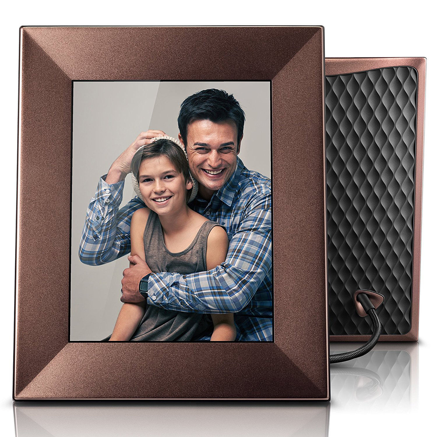 Nixplay Iris 8 Digital Photo Frame Burnished Bronze
