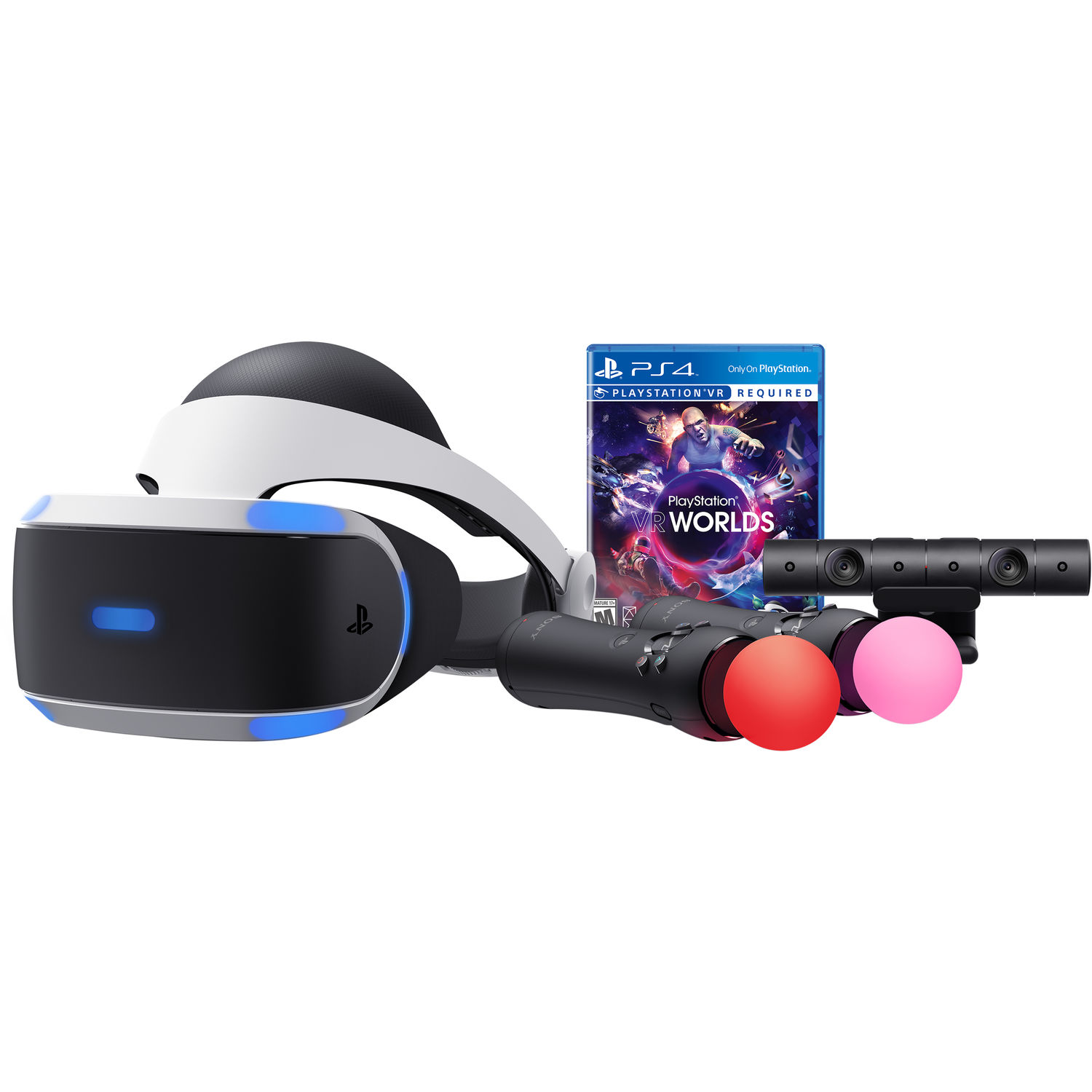 playstation vr and controllers