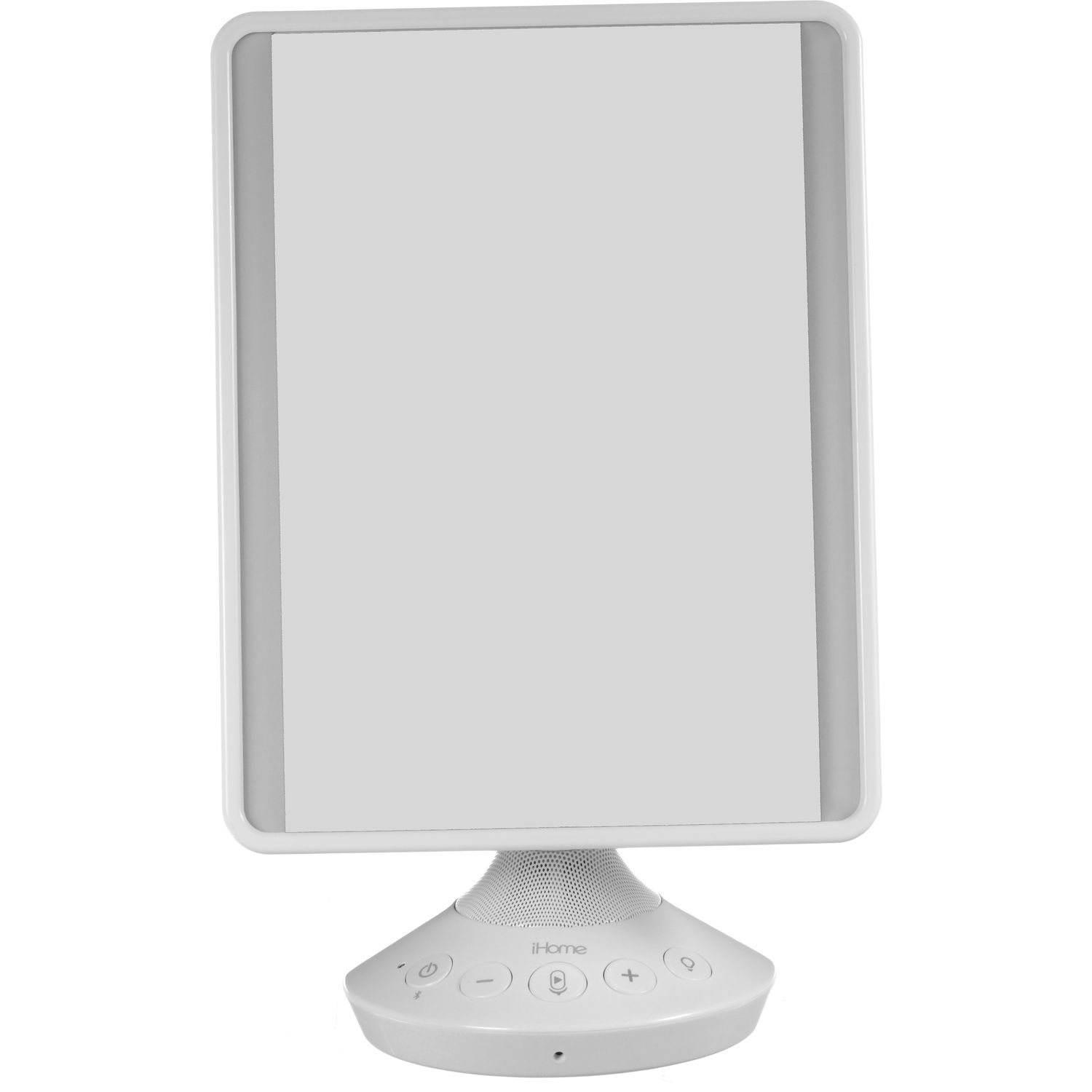 Ihome Reflect 7 X 9 Vanity Mirror With Bluetooth White